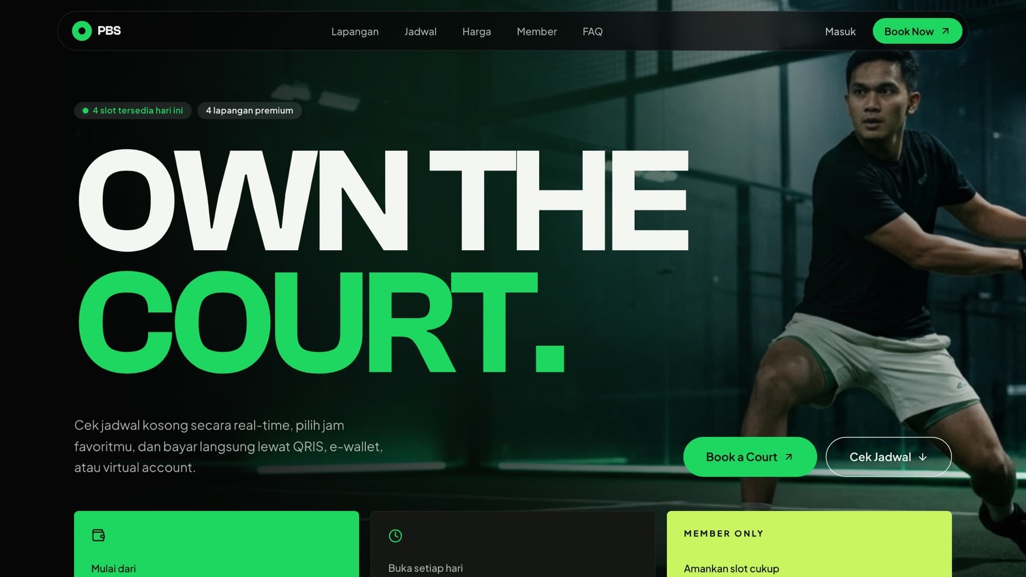 Padel Booking System
