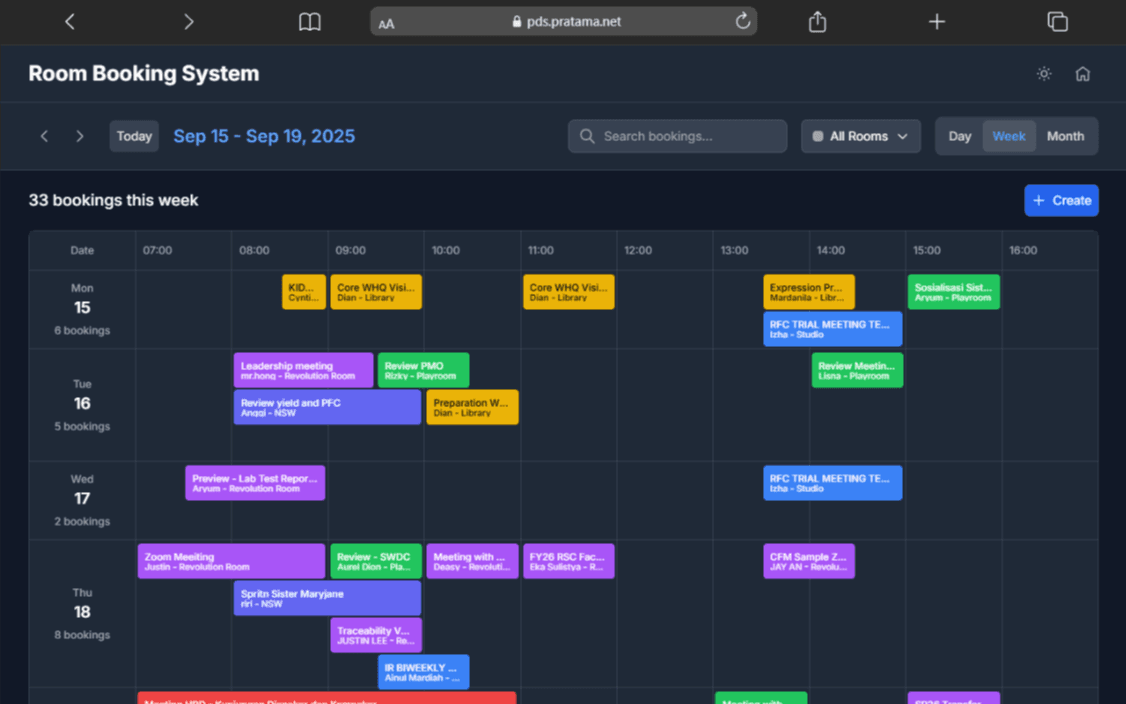 Room Booking System